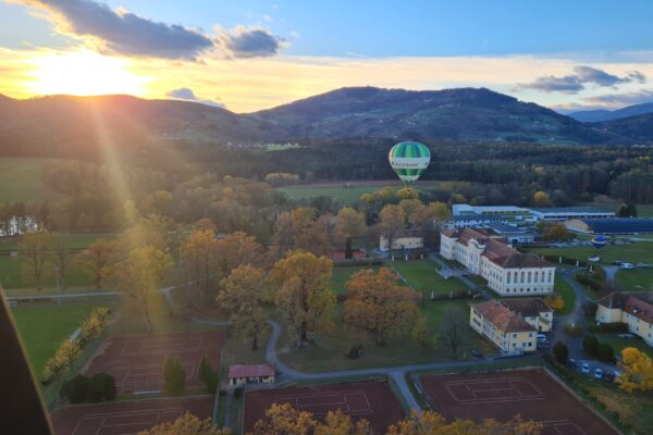 Der Holzwerk Ballon in der Steiermark