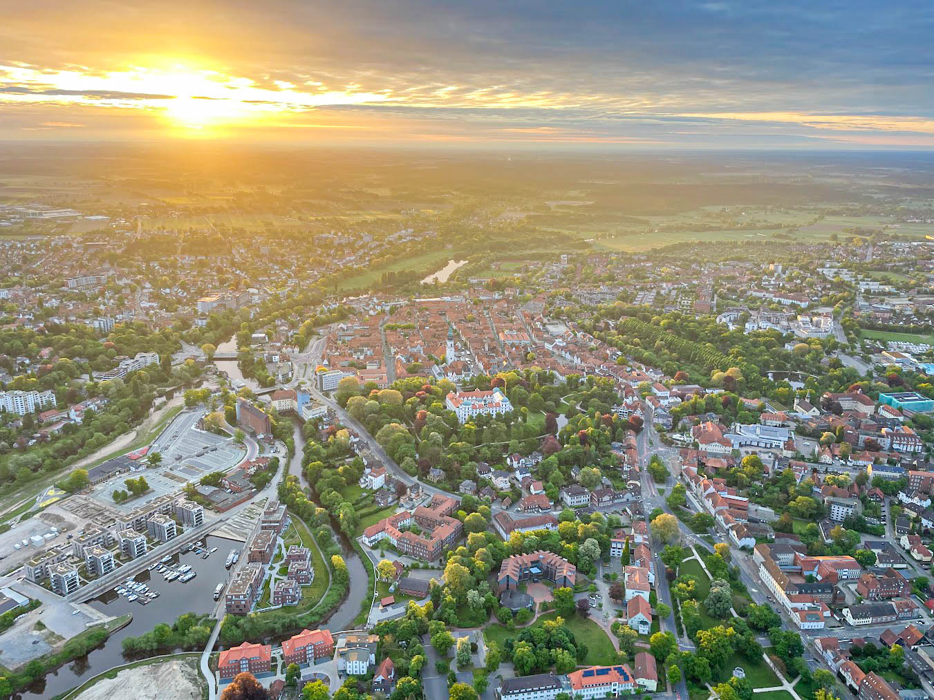 Celle, 4. Mai 2024 – Sonnenaufgang in Celle