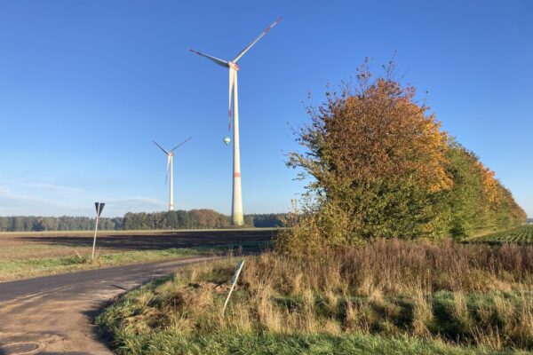Ballonfahren im Herbst