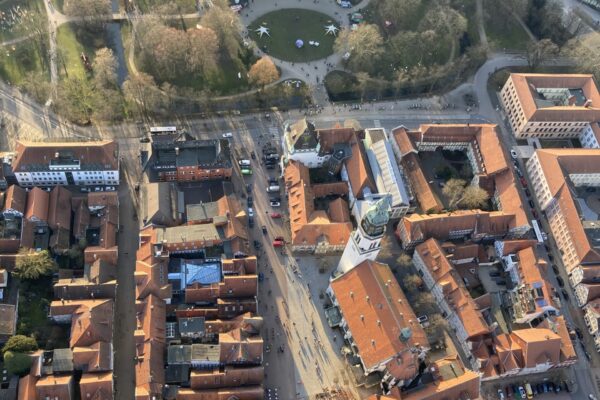 Celle aus dem absicht Ballon