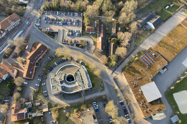 Celle aus dem absicht Ballon
