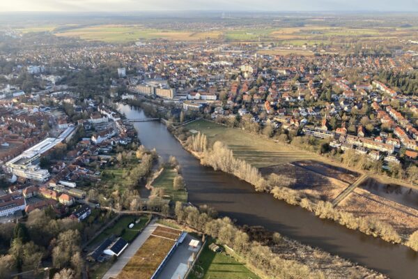 Celle aus dem absicht Ballon